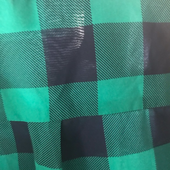 3 for $15 I love h8i Green Black Buffalo Check  M - Picture 7 of 7